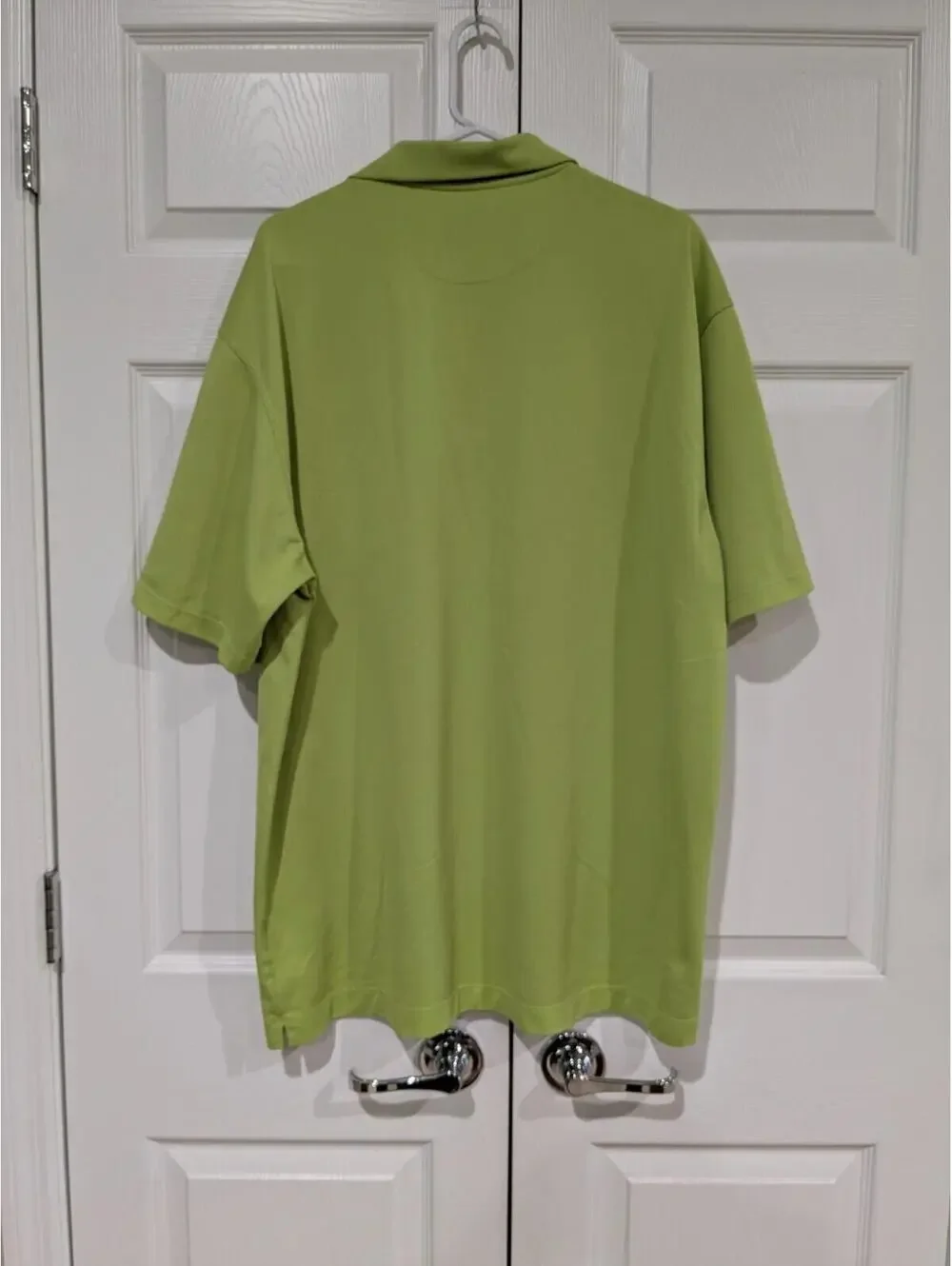 Nike Golf Men's FIT DRY Polo Shirt Bright Green Polyester, Size XL